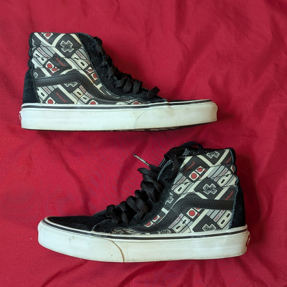 Vans x Nintendo NES Black High-Tops